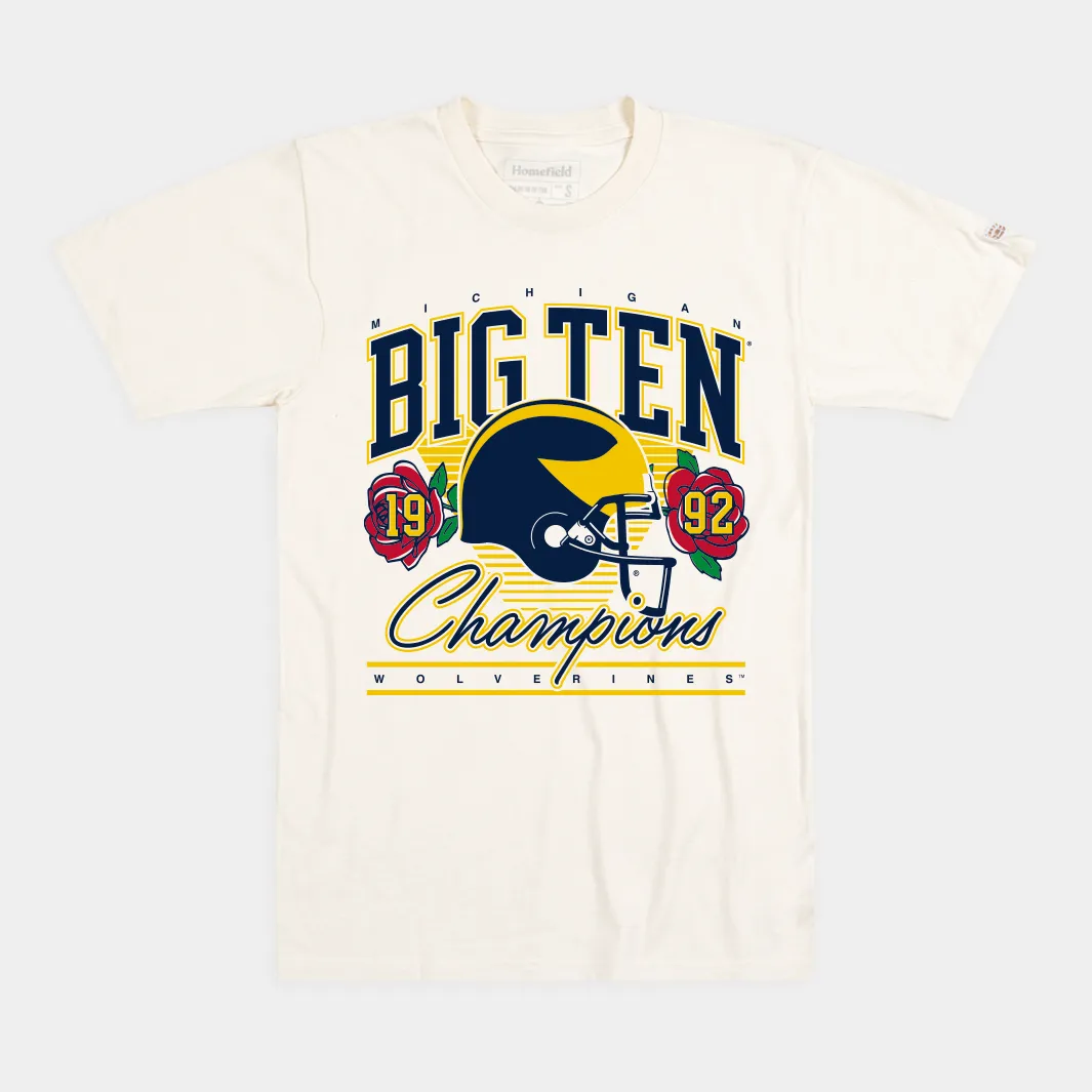 Michigan 1992 Big Ten Conference Champions Tee