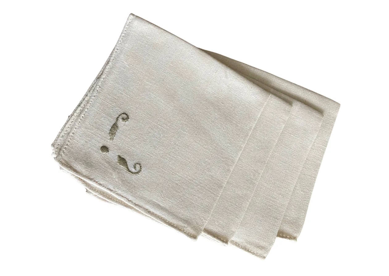 Modern Vintage Cocktail Napkin, Set of 4