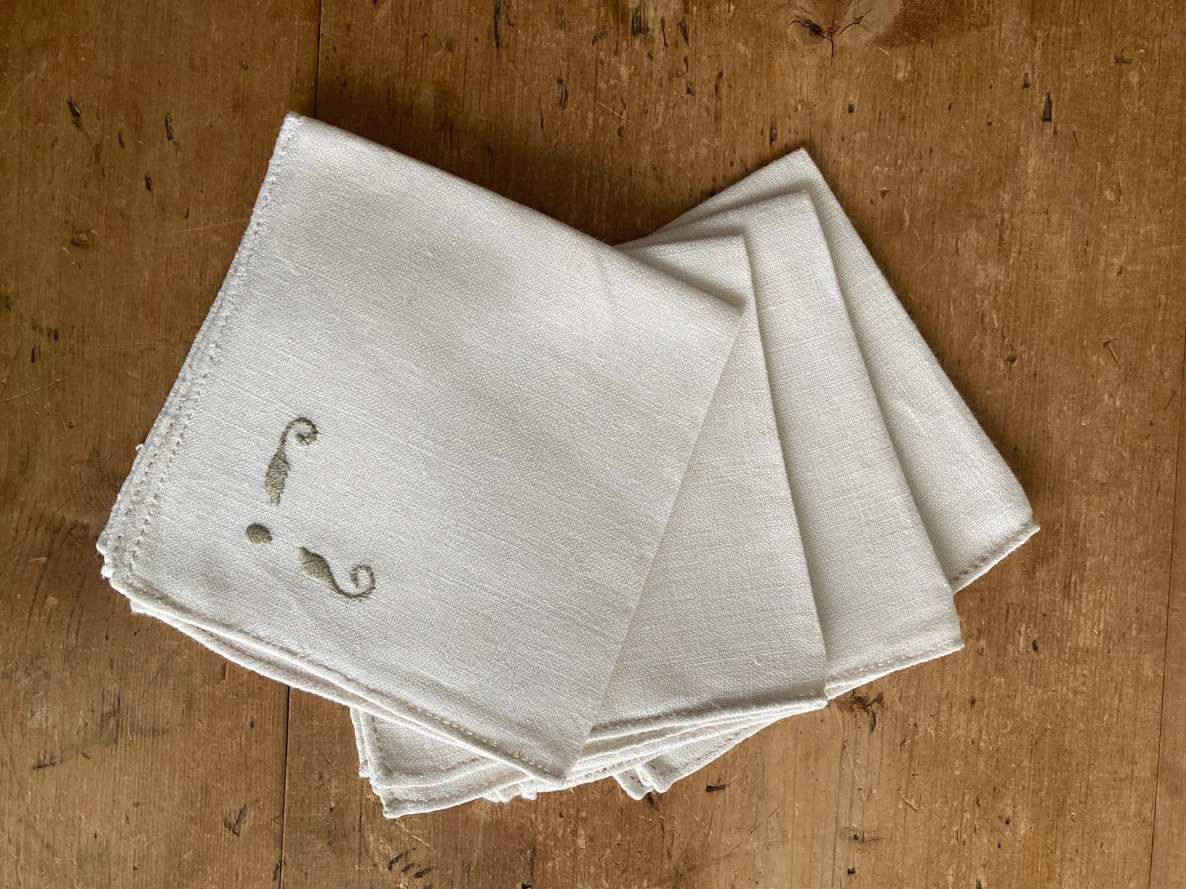 Modern Vintage Cocktail Napkin, Set of 4