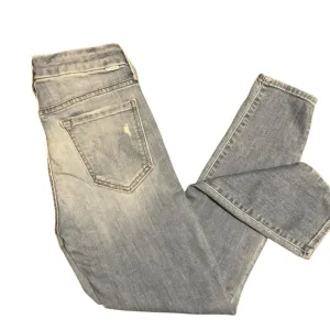 MOTHER The Looker Crop Distressed Skinny Jeans - Size 27