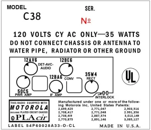 MOTOROLA-C38