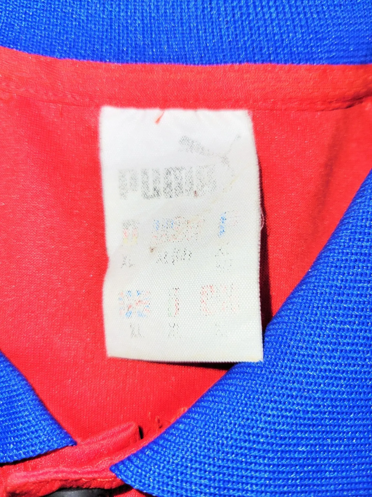 Nedved Czech Republic Czechoslovakia Puma 1996 EURO CUP FINAL Home Jersey Shirt XL