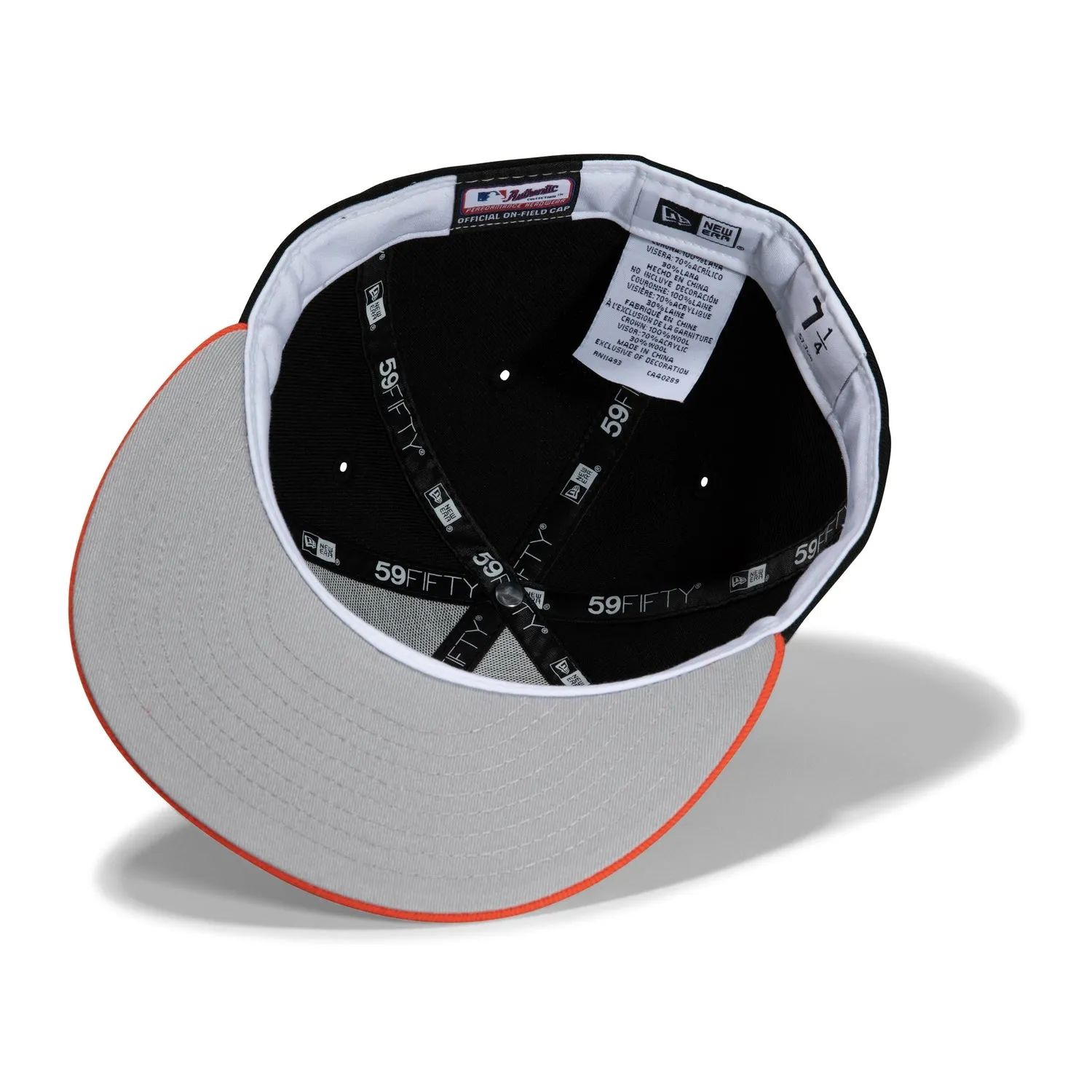 New Era 59Fifty Retro On-Field Baltimore Orioles Alternate Hat - Black, Orange