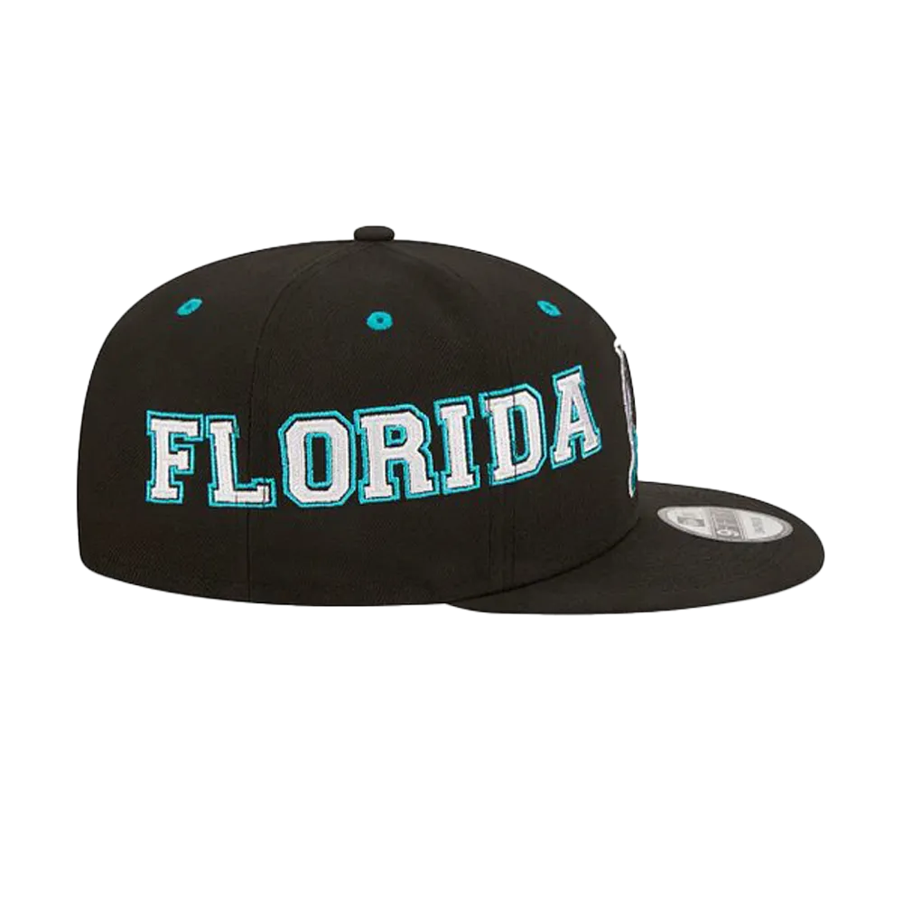 New Era Miami Marlins Team Split 59Fifty Snapback