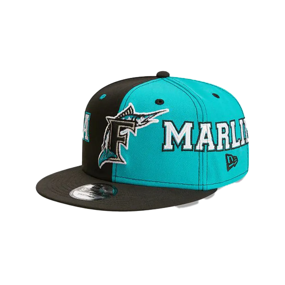 New Era Miami Marlins Team Split 59Fifty Snapback