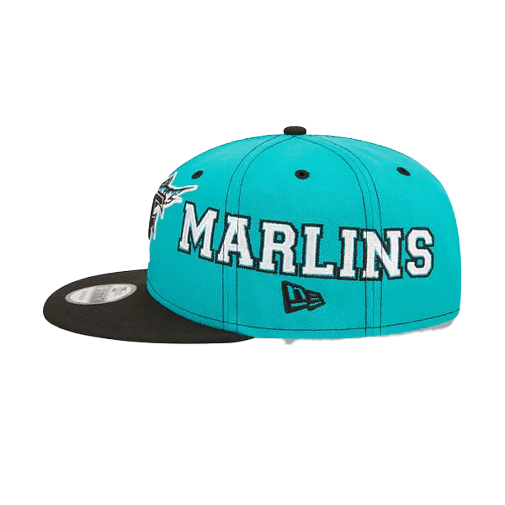 New Era Miami Marlins Team Split 59Fifty Snapback