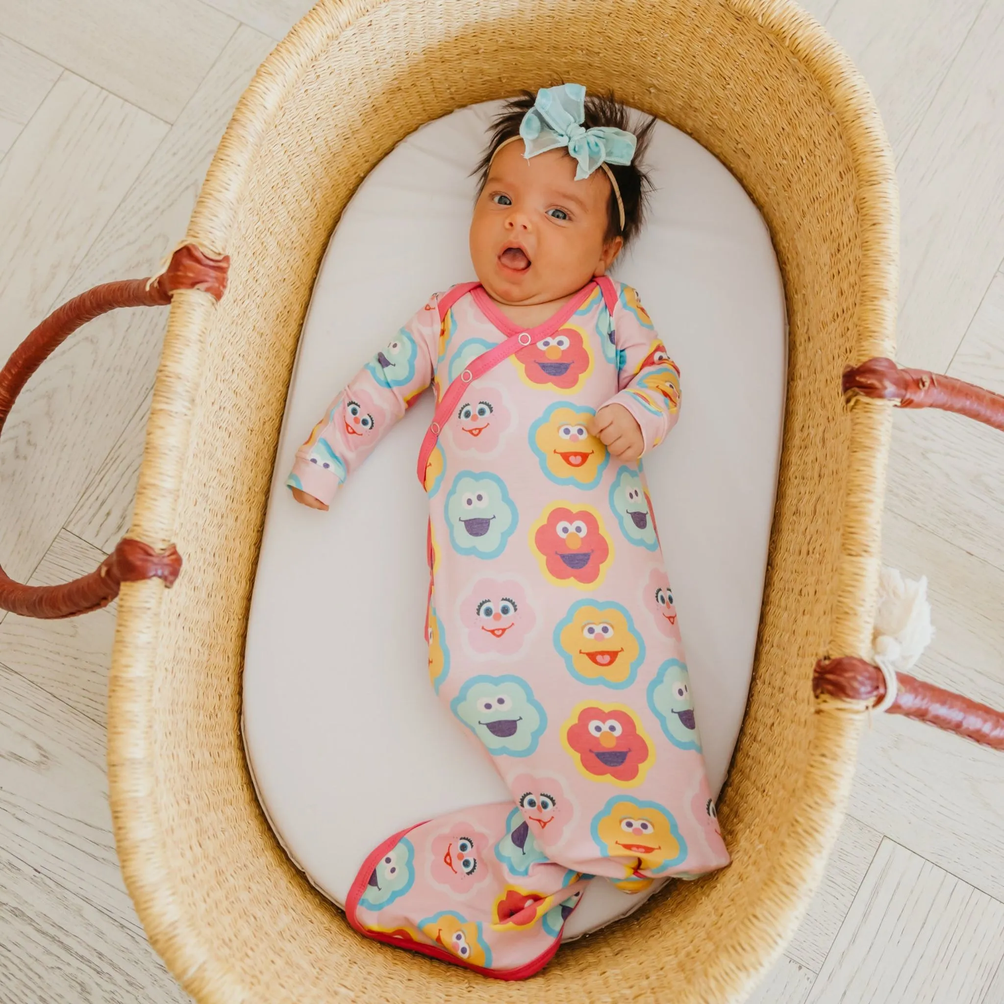 Newborn Knotted Gown - Abby and Pals