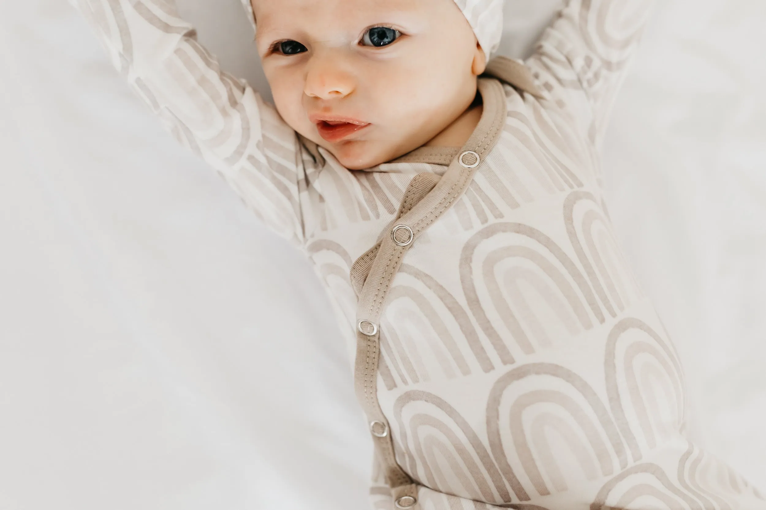 Newborn Knotted Gown - Bliss