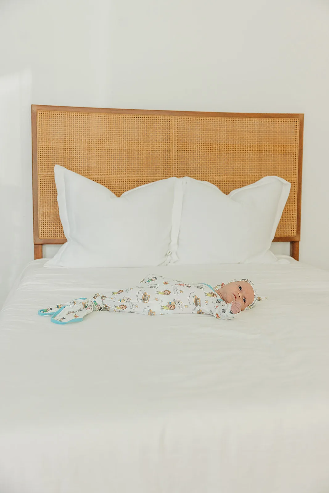Newborn Knotted Gown - CoComelon Friends