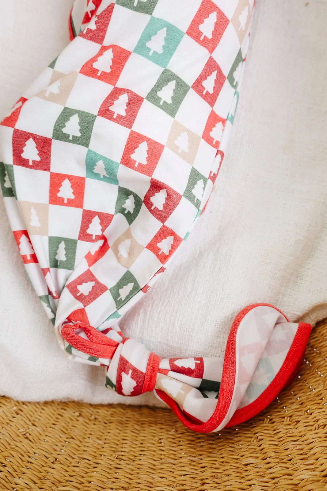 Newborn Knotted Gown - Fraser