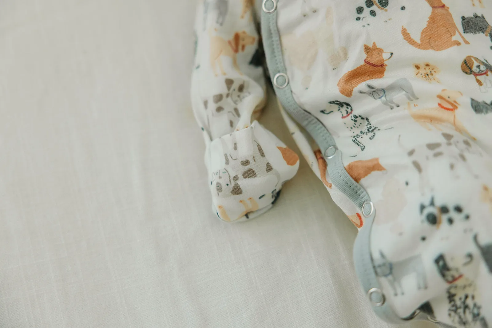Newborn Knotted Gown - Rufus