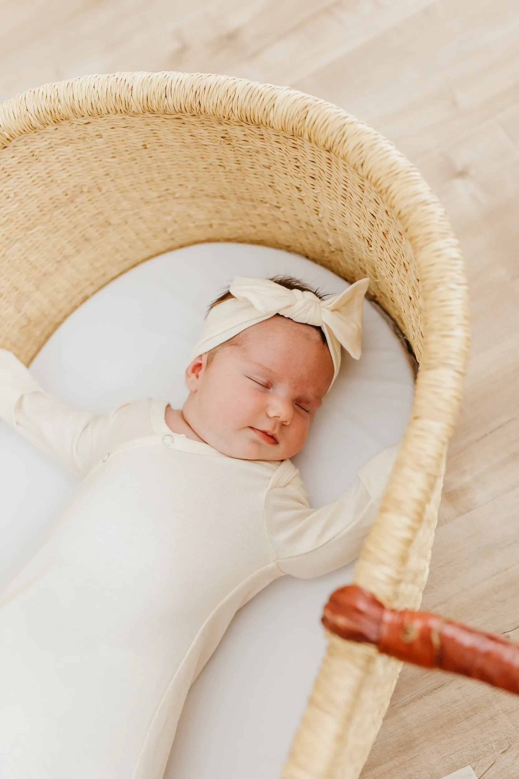 Newborn Knotted Gown - Yuma