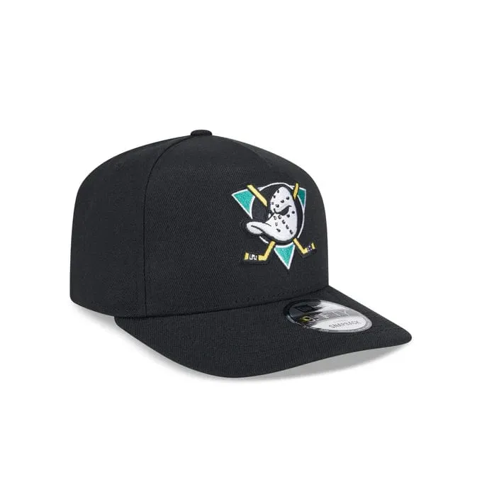 NewEra NHL 9Fifty Team A-Frame Snapback Hat - Anaheim Ducks