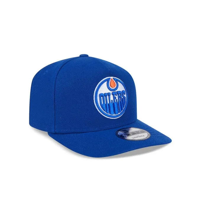NewEra NHL 9Fifty Team A-Frame Snapback Hat - Edmonton Oilers