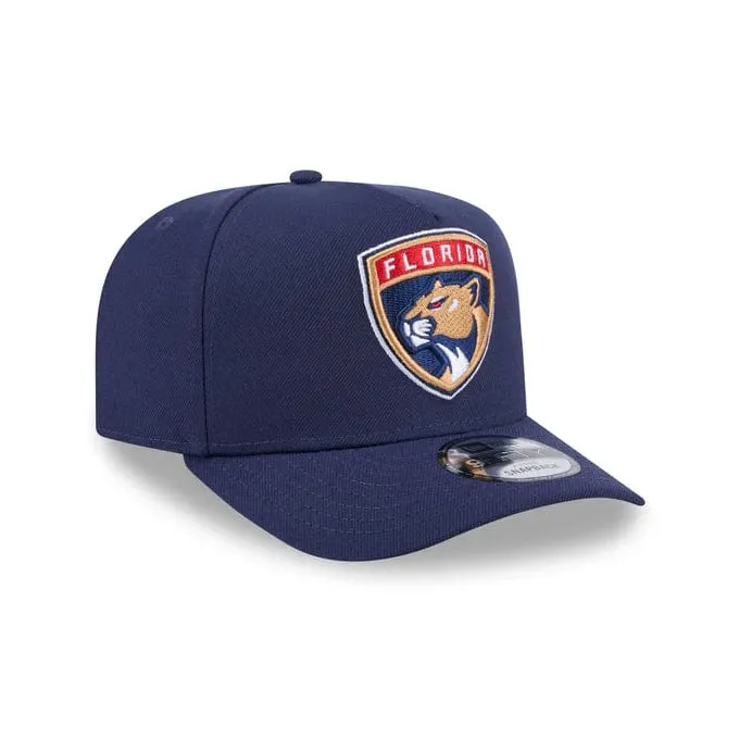 NewEra NHL 9Fifty Team A-Frame Snapback Hat - Florida Panthers