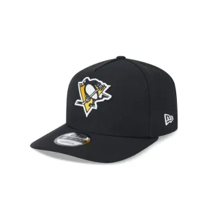 NewEra NHL 9Fifty Team A-Frame Snapback Hat - Pittsburgh Penguins