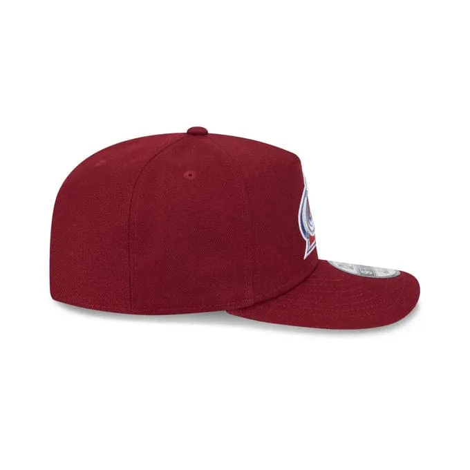 NewEra NHL 9Fifty Team Color Snapback Hat - Colorado Avalanche