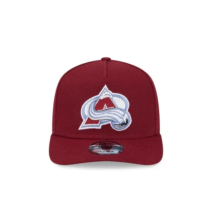 NewEra NHL 9Fifty Team Color Snapback Hat - Colorado Avalanche