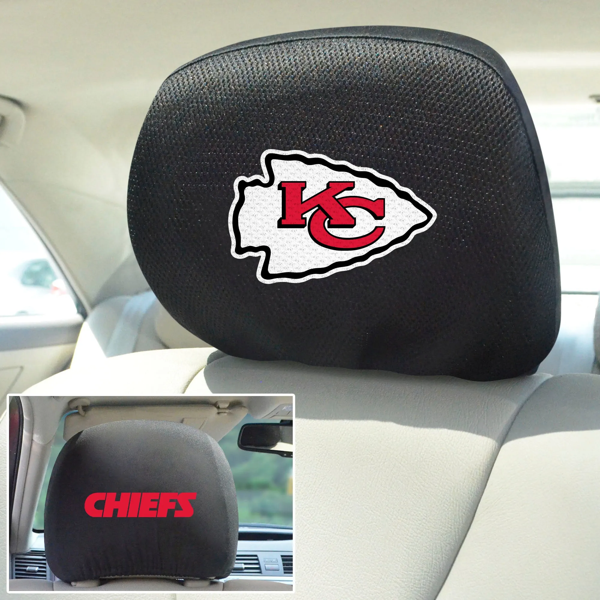 NFL - Kansas City Chiefs Head Rest Cover