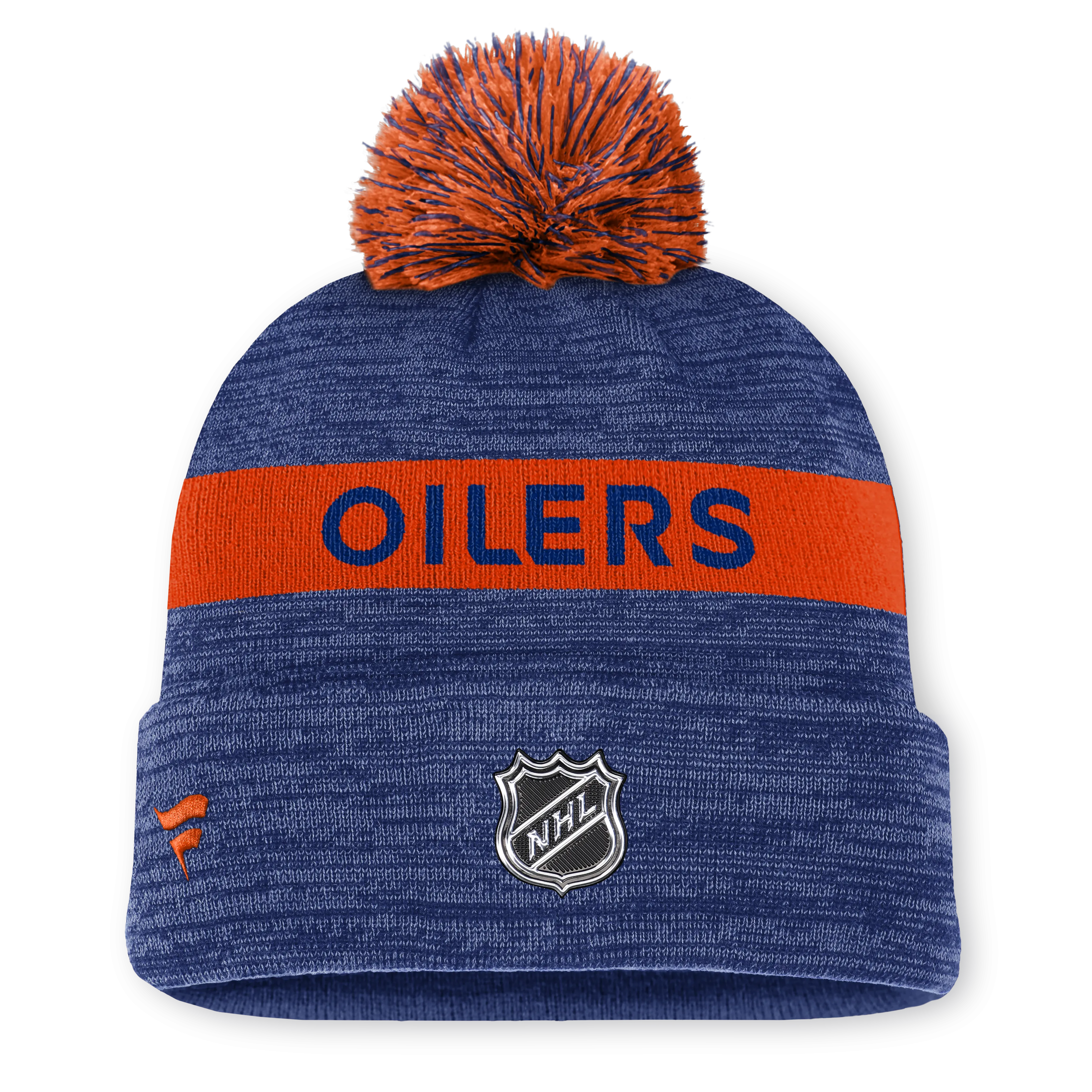 NHL Authentic Pro Rink Cuffed Knit Hat with Pom