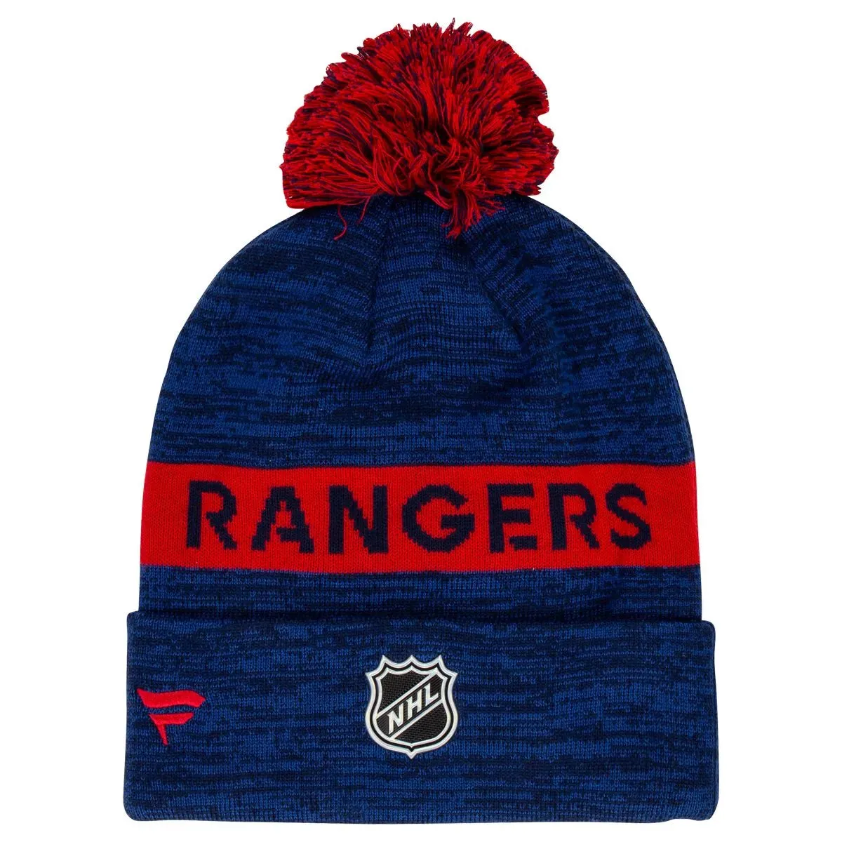 NHL Authentic Pro Rink Cuffed Knit Hat with Pom