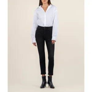 NWT Womens Size 16 16x28 KUT from the Kloth Black Rachael High Rise Mom Jean NEW