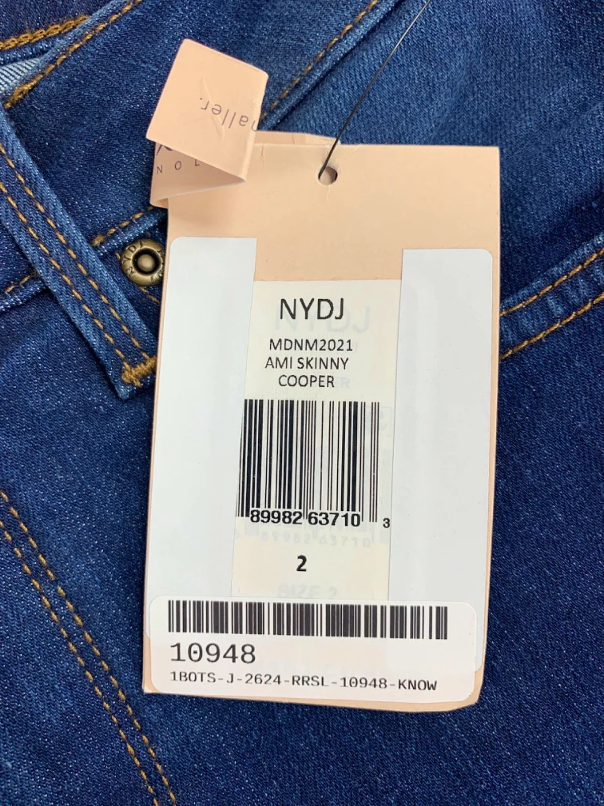 NYDJ Cooper Ami Skinny Jeans UK 6