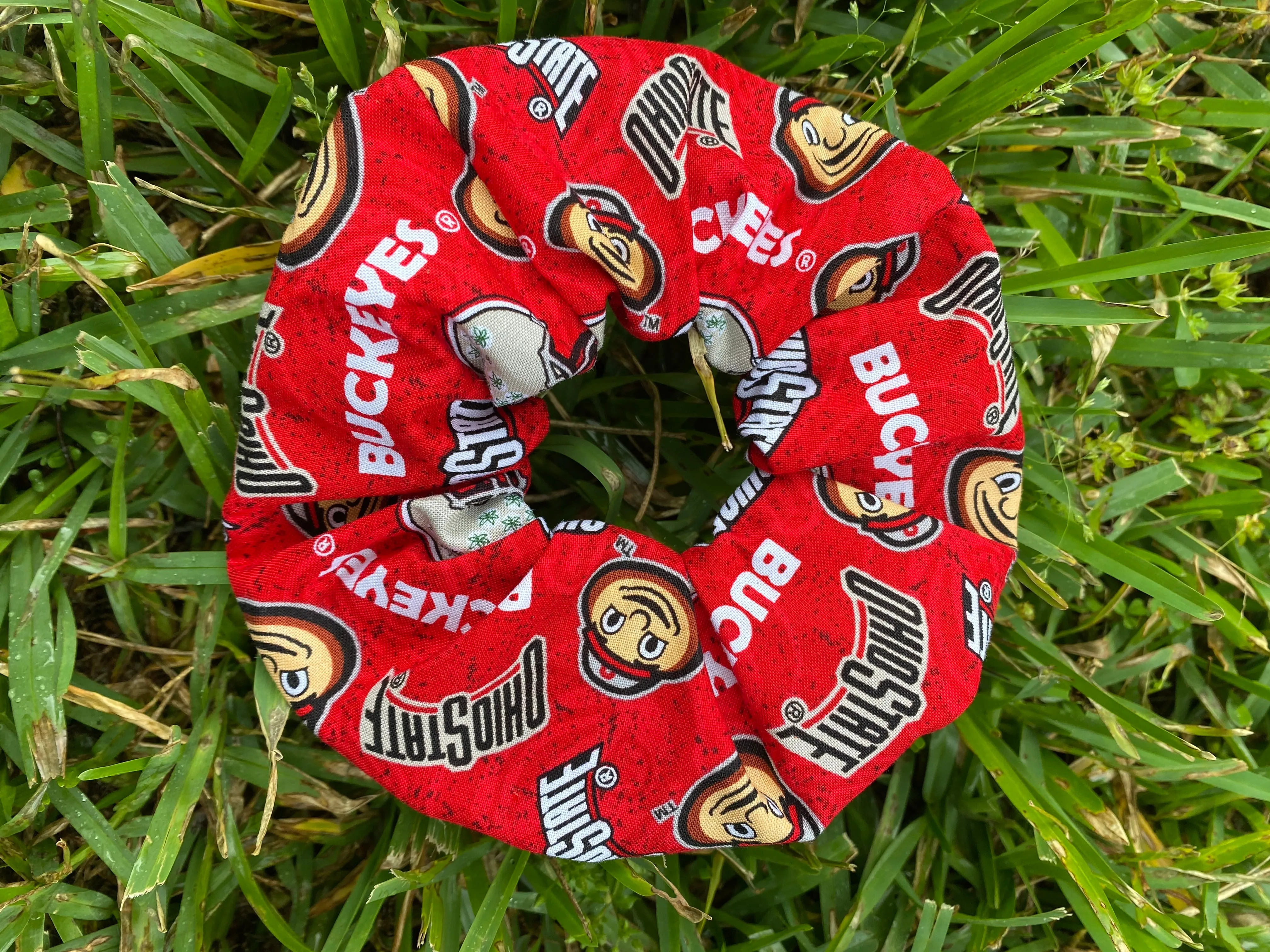 Ohio State University Scrunchie Hair Tie