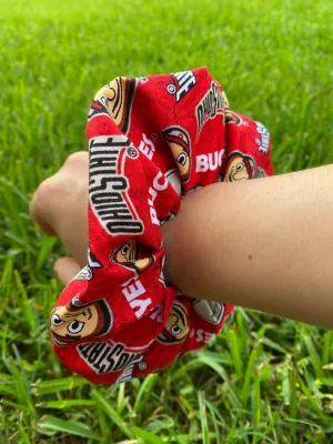 Ohio State University Scrunchie Hair Tie