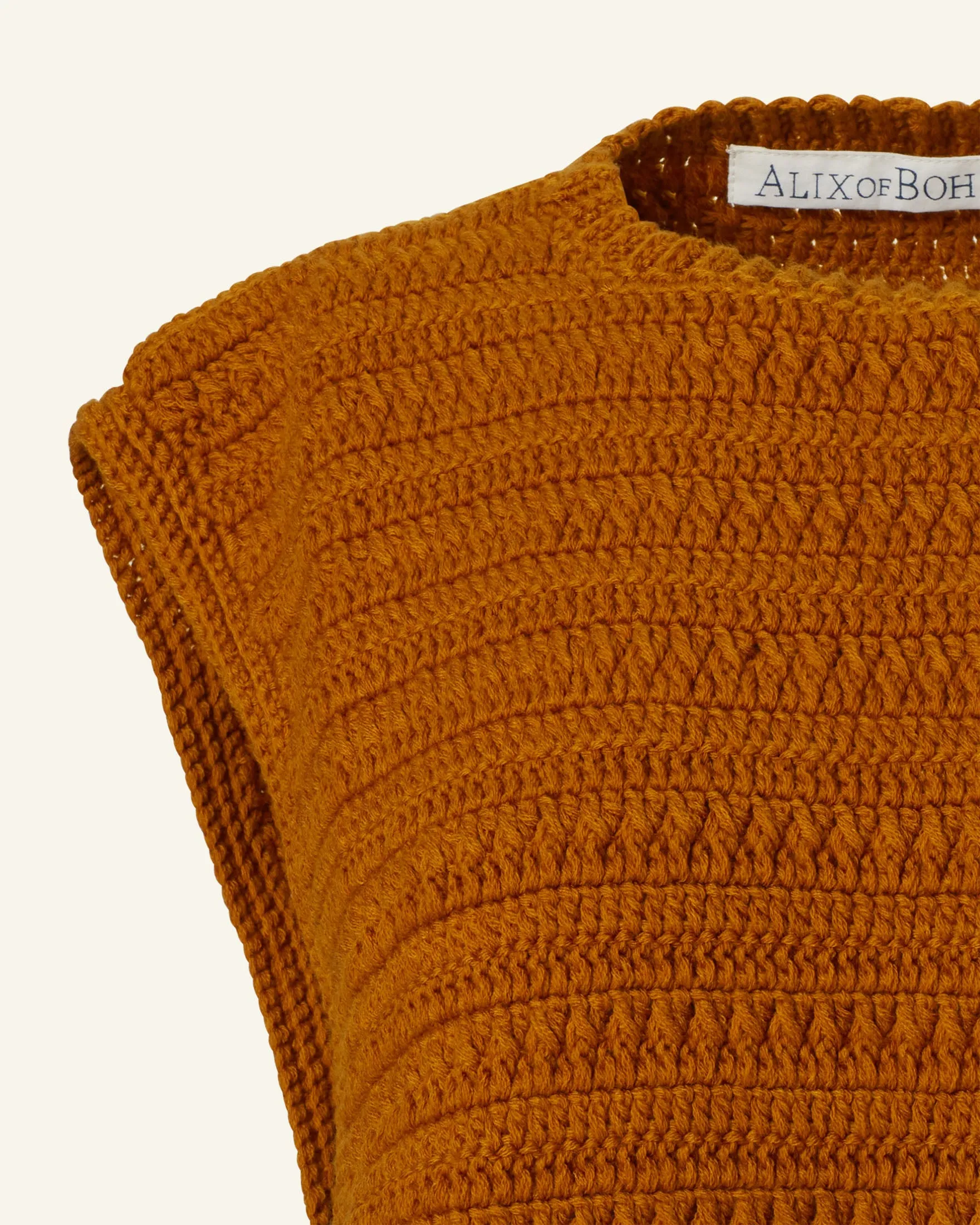 Oona Raffia Crochet Top