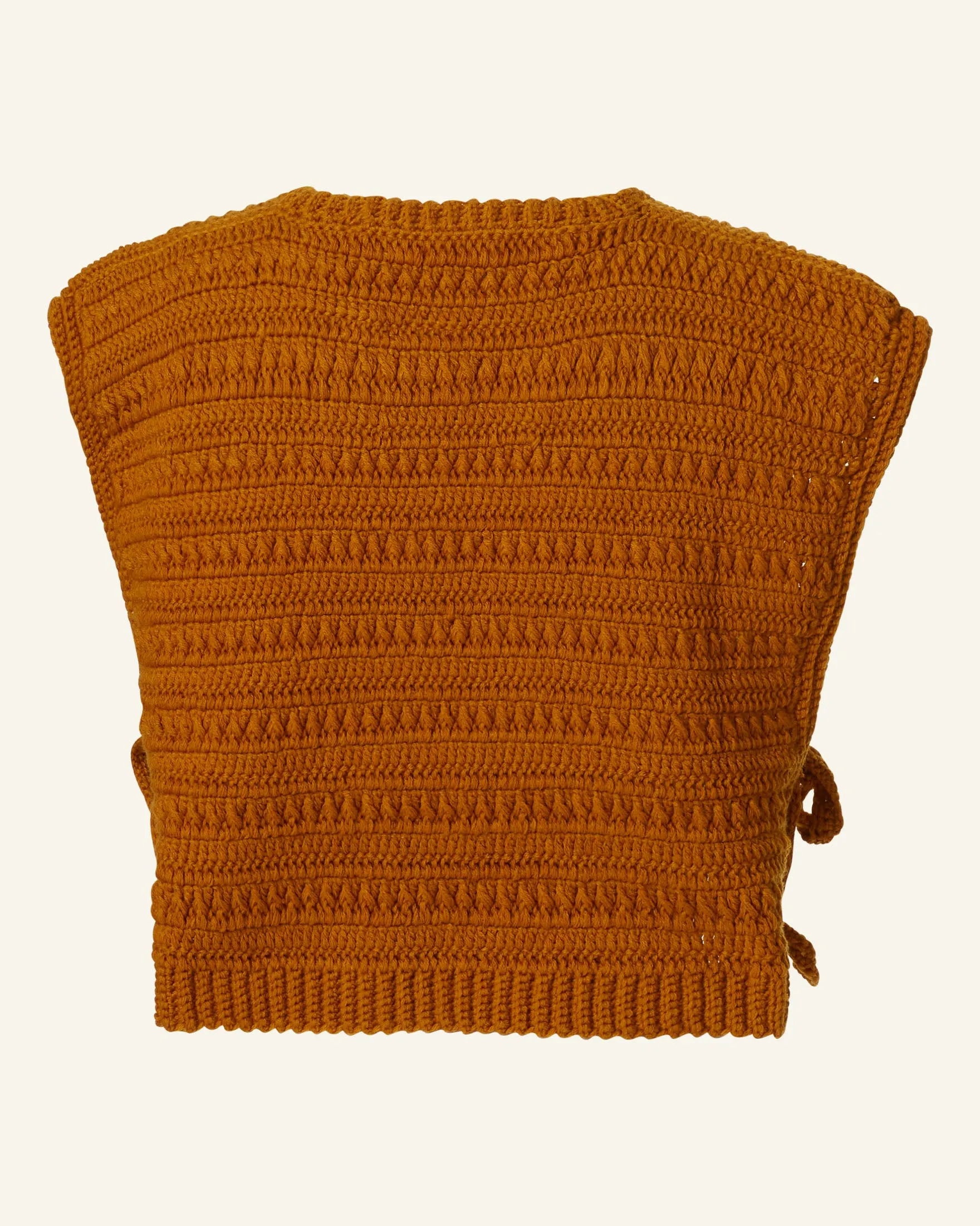 Oona Raffia Crochet Top