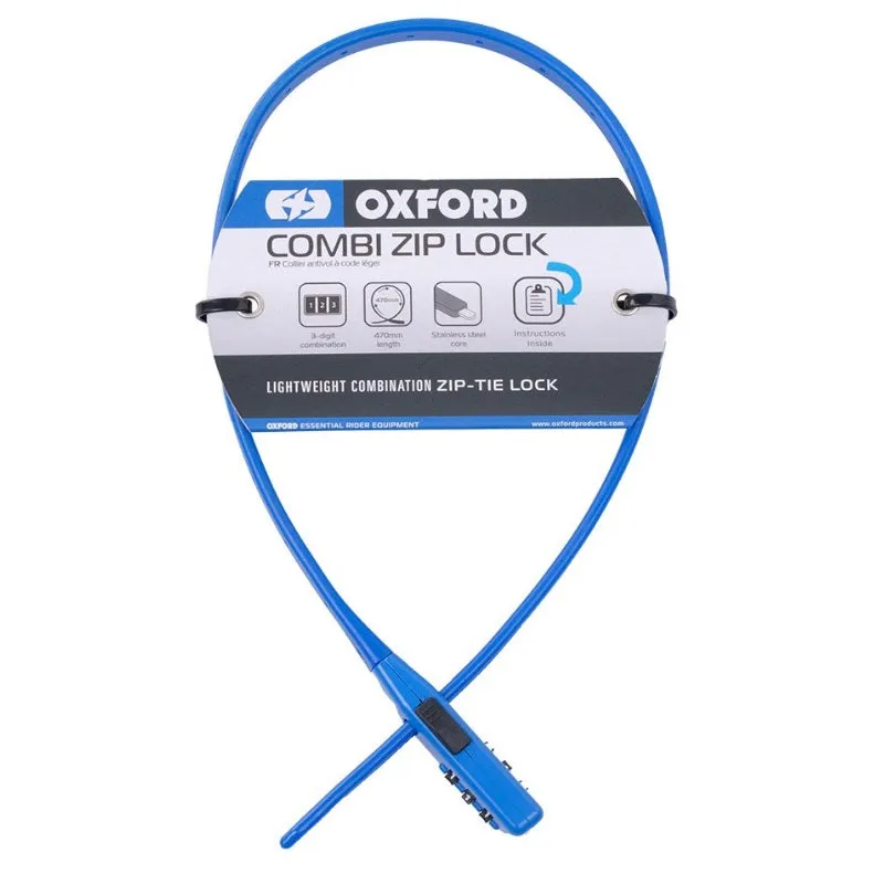 Oxford Combi Zip Lock Blue