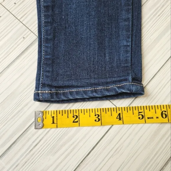 PAIGE Verdugo Ankle Low Rise Skinny Jeans in Nottingham Blue Size 27