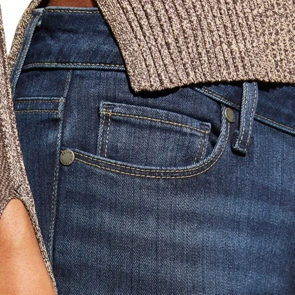 PAIGE Verdugo Ankle Low Rise Skinny Jeans in Nottingham Blue Size 27