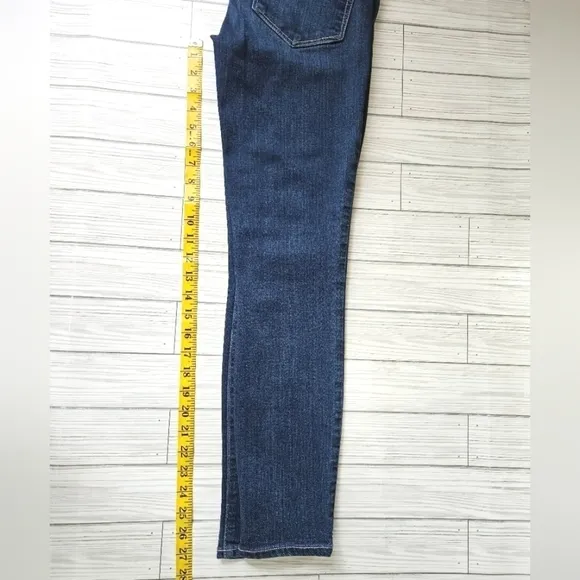 PAIGE Verdugo Ankle Low Rise Skinny Jeans in Nottingham Blue Size 27
