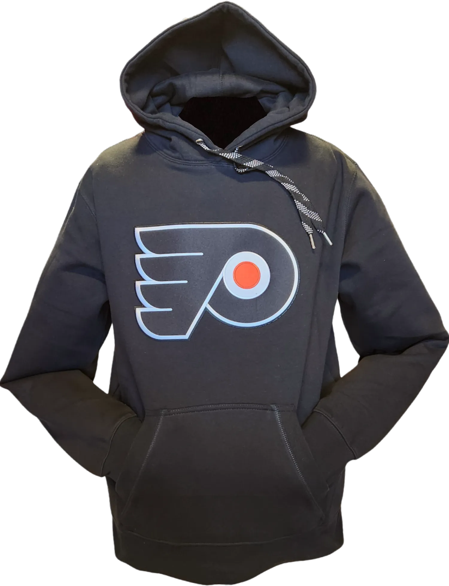 Philadelphia Flyers Embroidered Crest Hoodie Black