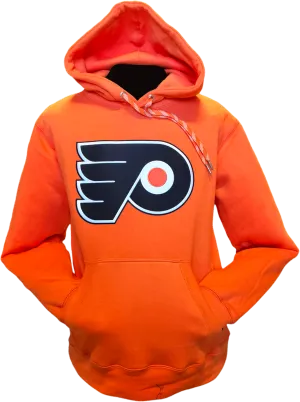 Philadelphia Flyers Embroidered Crest Hoodie Orange