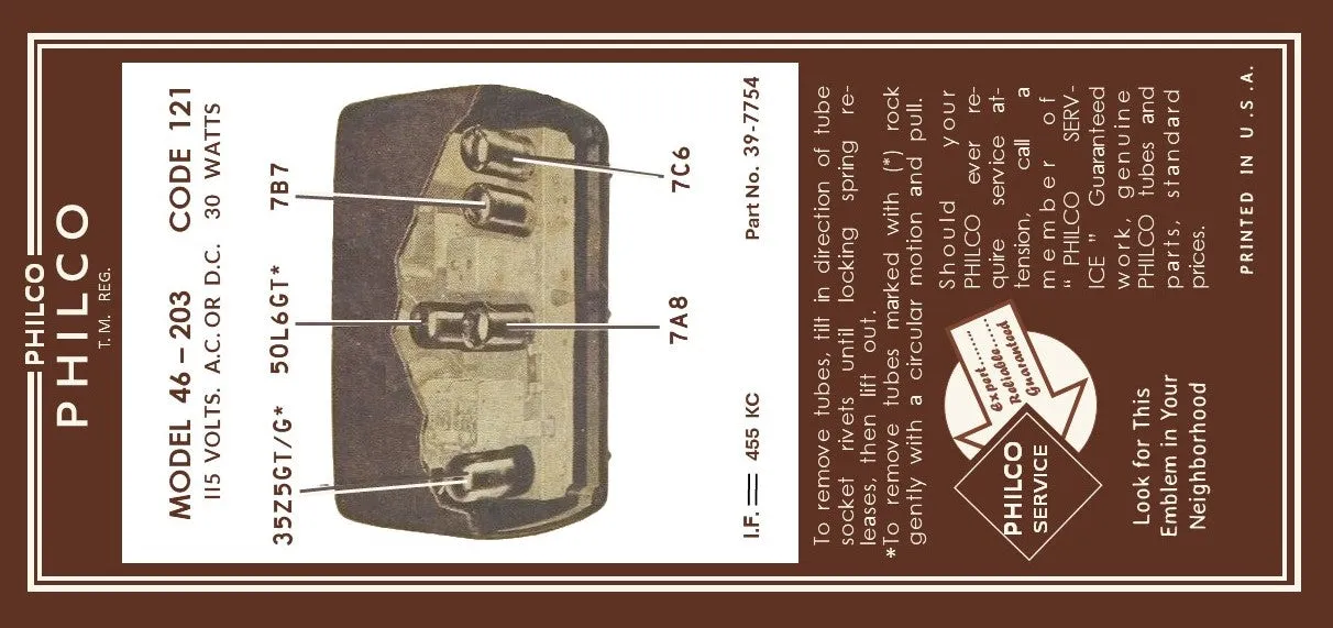 PHILCO-46-203-121