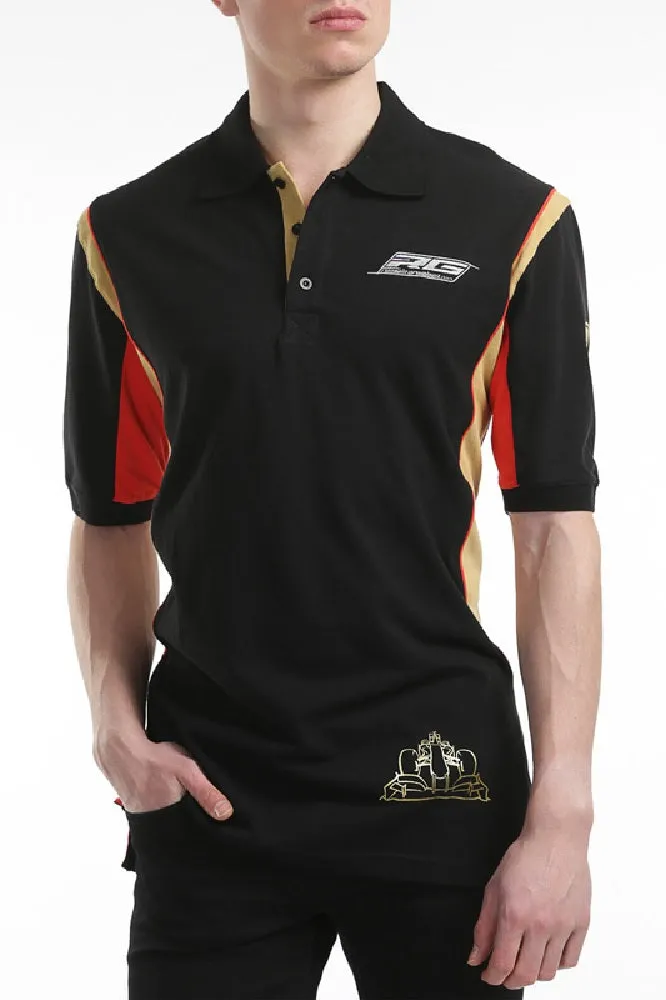 POLO SHIRT Adult Formula One 1 Lotus F1 Team NEW Romain Grosjean Lifestyle Small