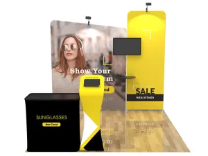 Portable Trade Show Displays Exhibit Booth Conference Design 3 - Booth 03 10X10