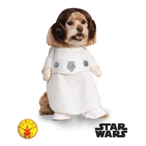 Princess Leia Pet Costume Size L