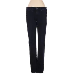 Rag &amp; Bone Jean Jeggings Midnight Dark Wash Blue Denim Legging Zip Fly Womens 27