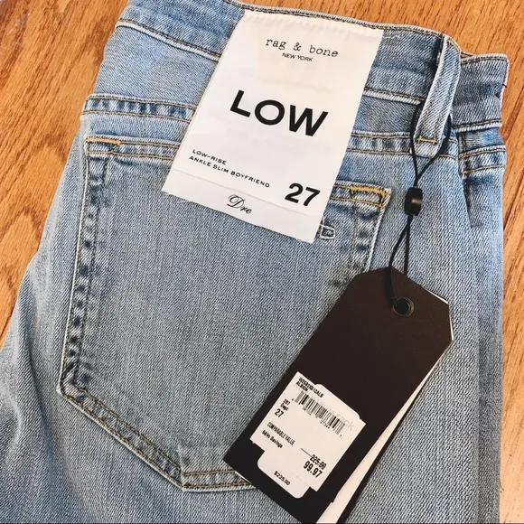 Rag &amp; Bone The Dre Slim Boyfriend Jeans