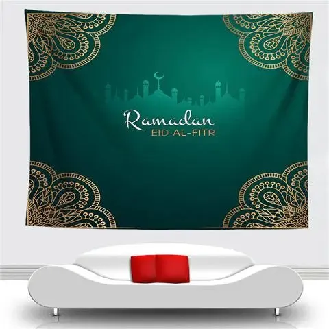 Ramadan Tapestry Wall Decor Islamism Home Decoration Haning Tapisserie Room Tarpot
