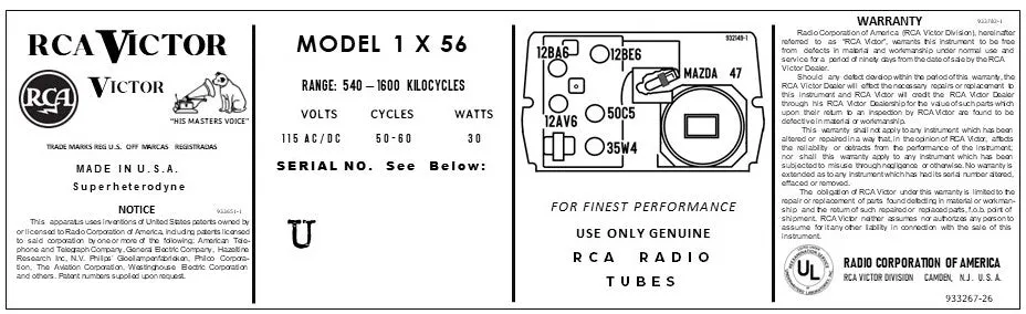 RCA-1X56-CH-1104D