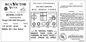 RCA-6XD5