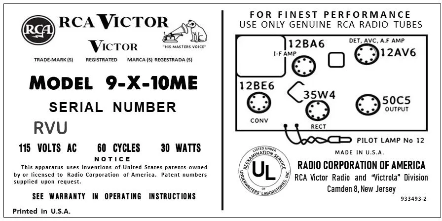 RCA-9X10ME