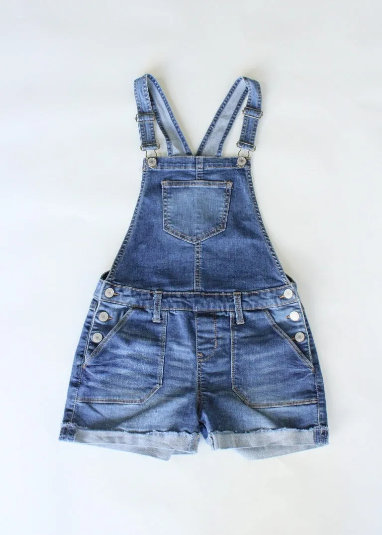 RCYCLD Y2K Denim Short-Alls