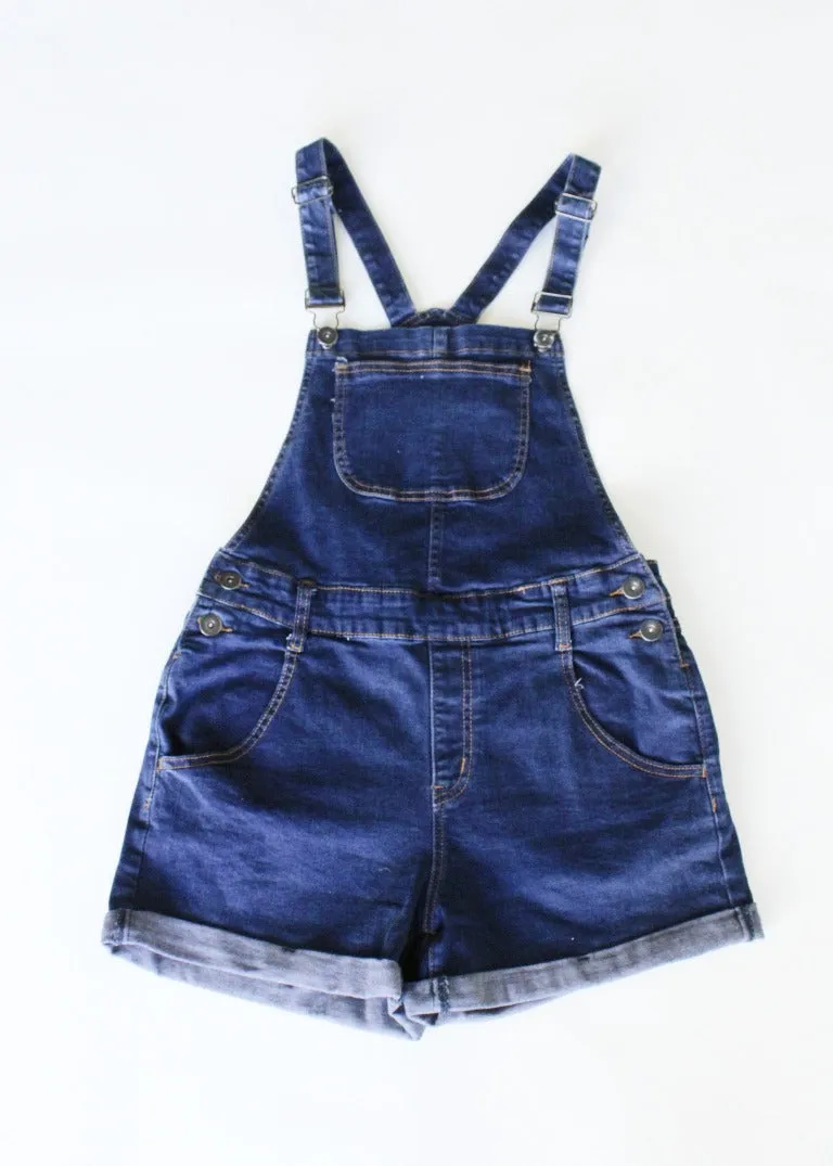 RCYCLD Y2K Denim Short-Alls
