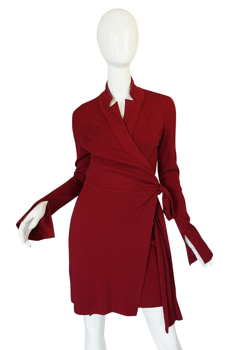 Recent Red Diane Von Furstenberg Wrap Dress